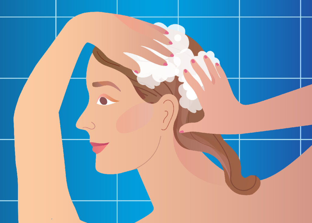 hiuspohjan hoito - katso vinkit